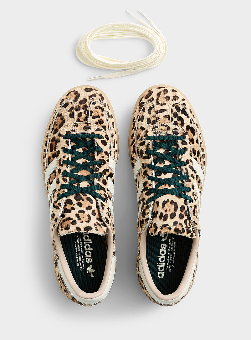 Handball Spezial leopard pony hair leather sneakers Men product image 3