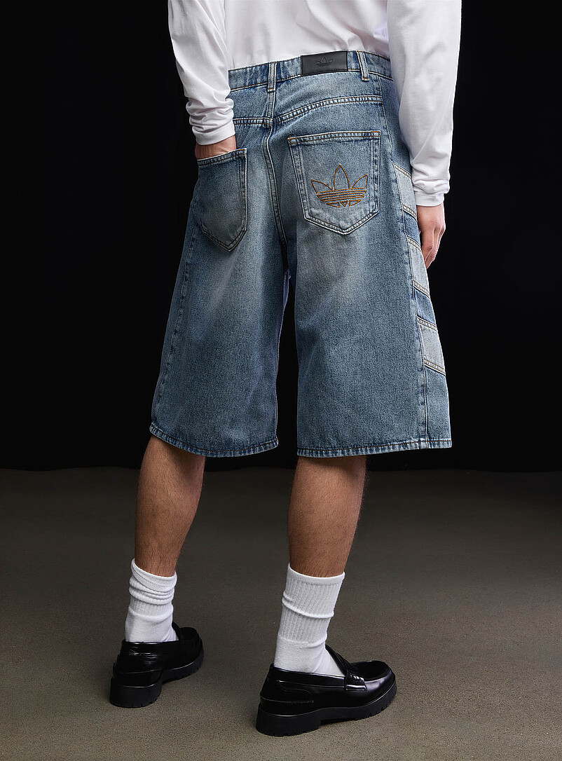 Two-tone washed jort product image 3