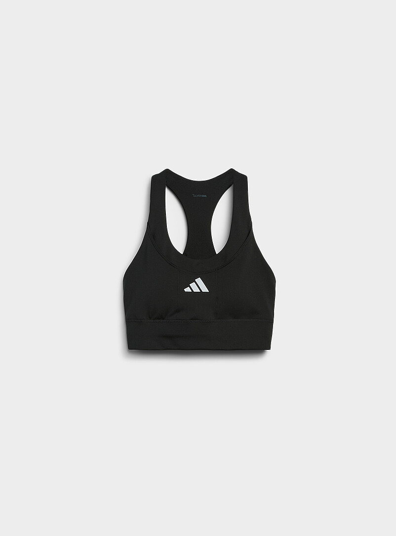 Adi365 racerback bra with pockets Medium-impact support product image (primary)