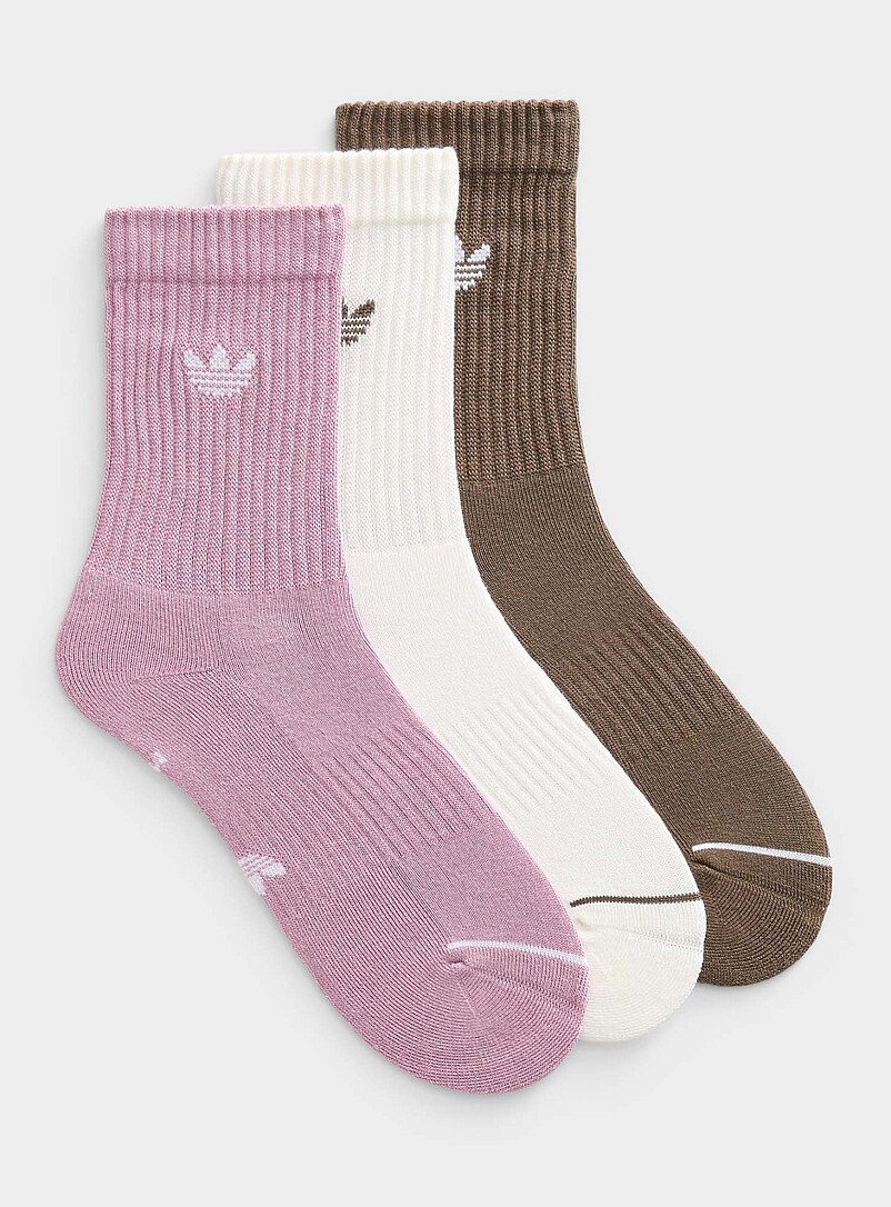 Seasonal colour ribbed socks 3-pack product image (primary)