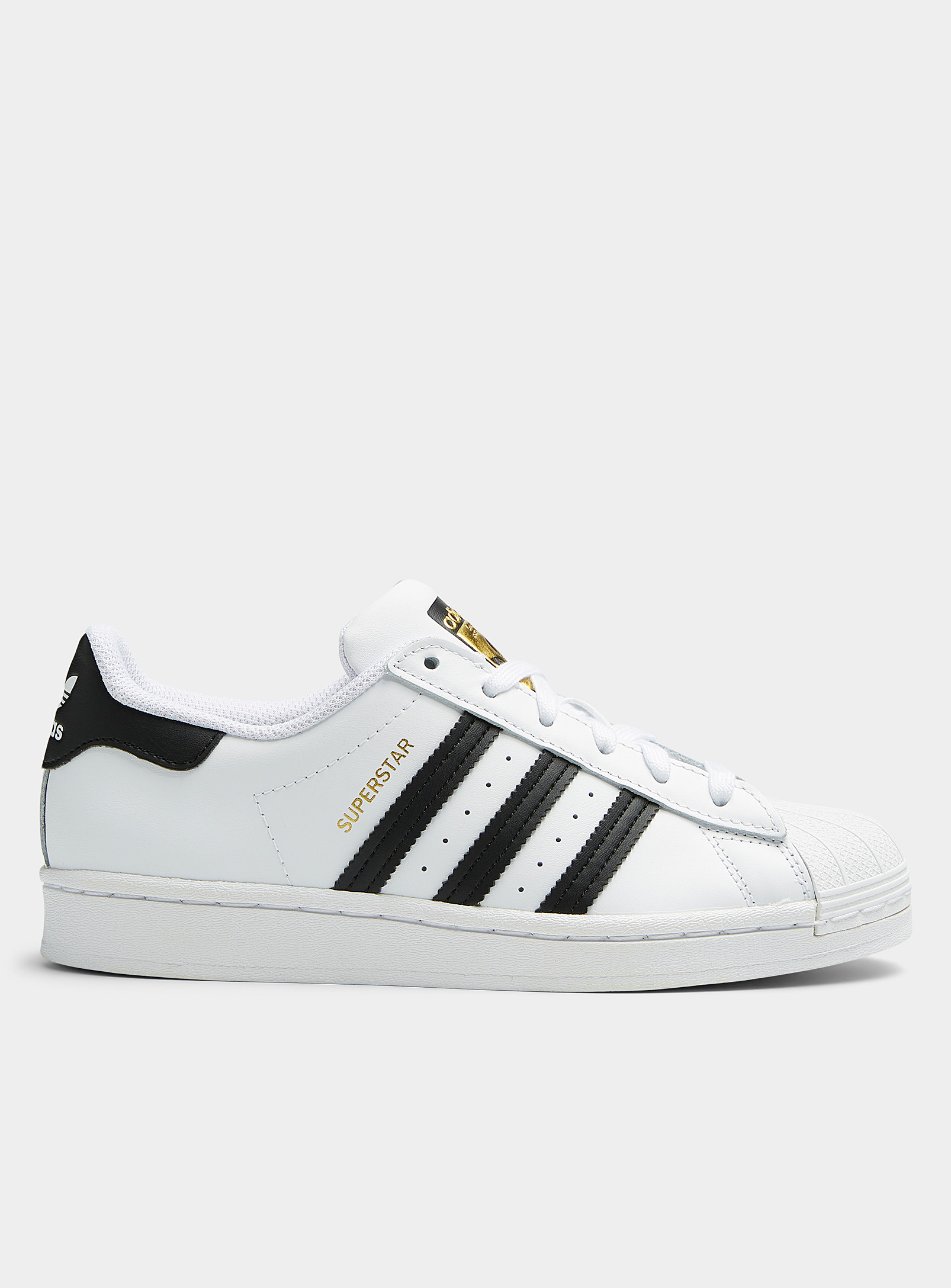 Adidas Originals - Chaussures Le Sneaker Superstar noir et blanc Femme