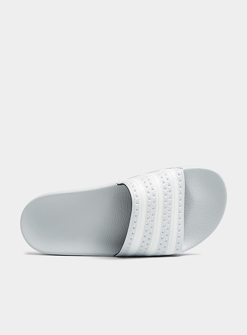 Adilette grey-blue slides Women 