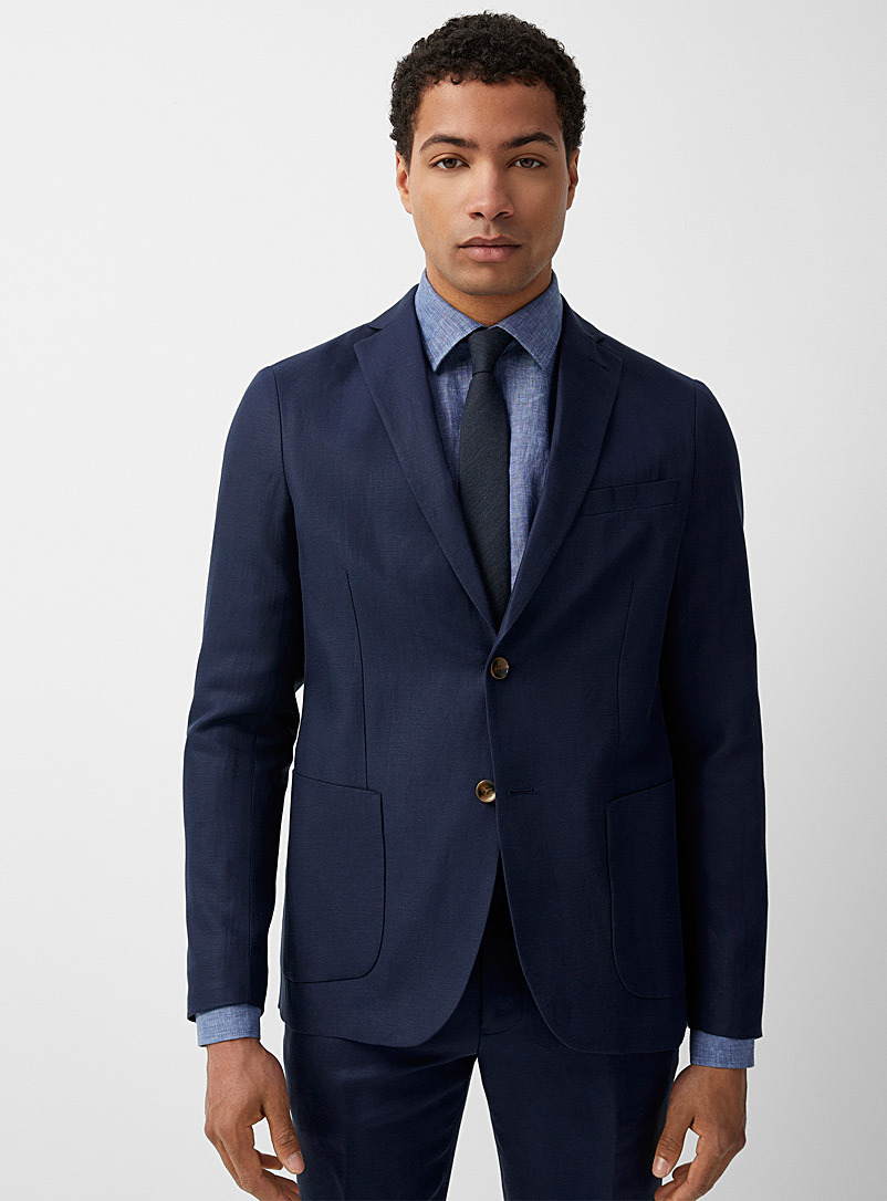 Linen-Tencel™ jacket Semi-slim fit | Bosco | | Simons