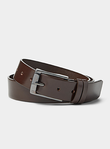 Supple Italian leather belt | Le 31 | Dressy Belts for Men | Simons