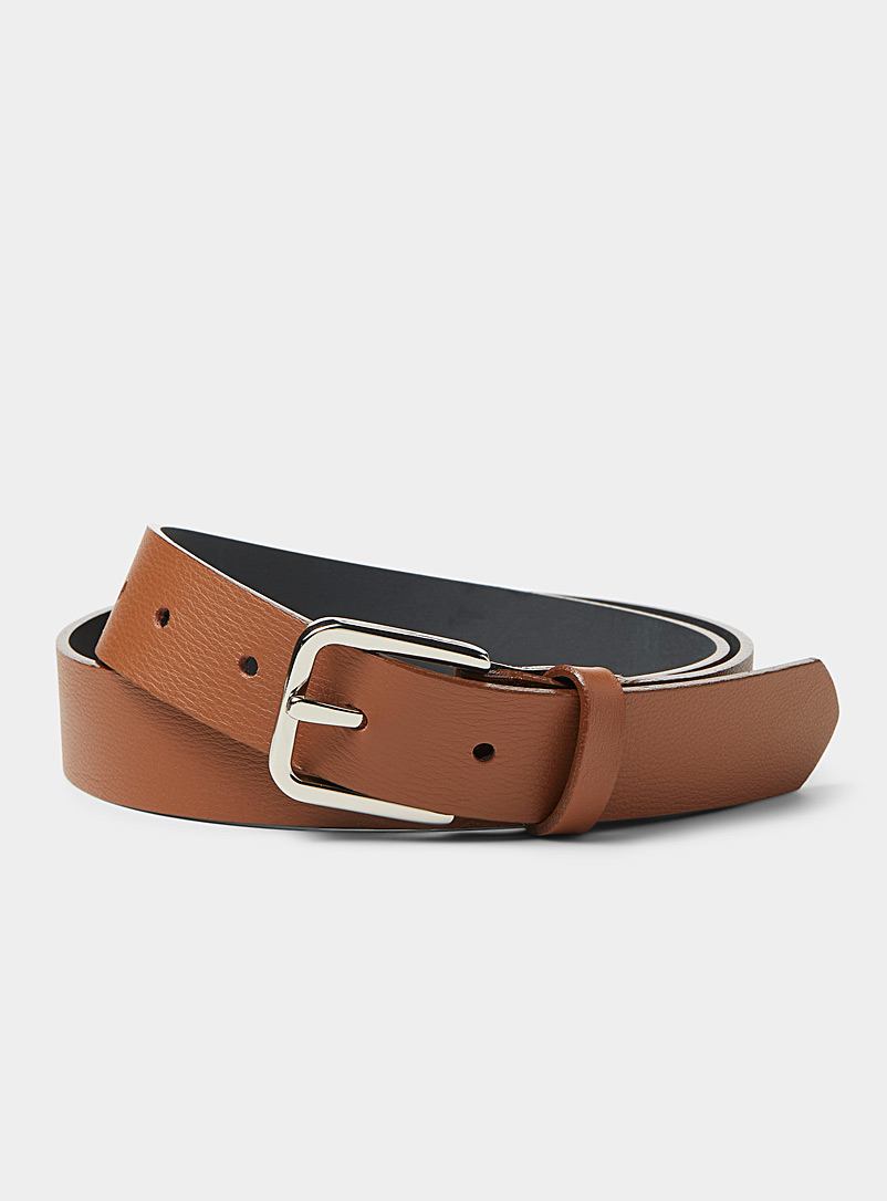 Le 31 Toast Essential leather belt for men