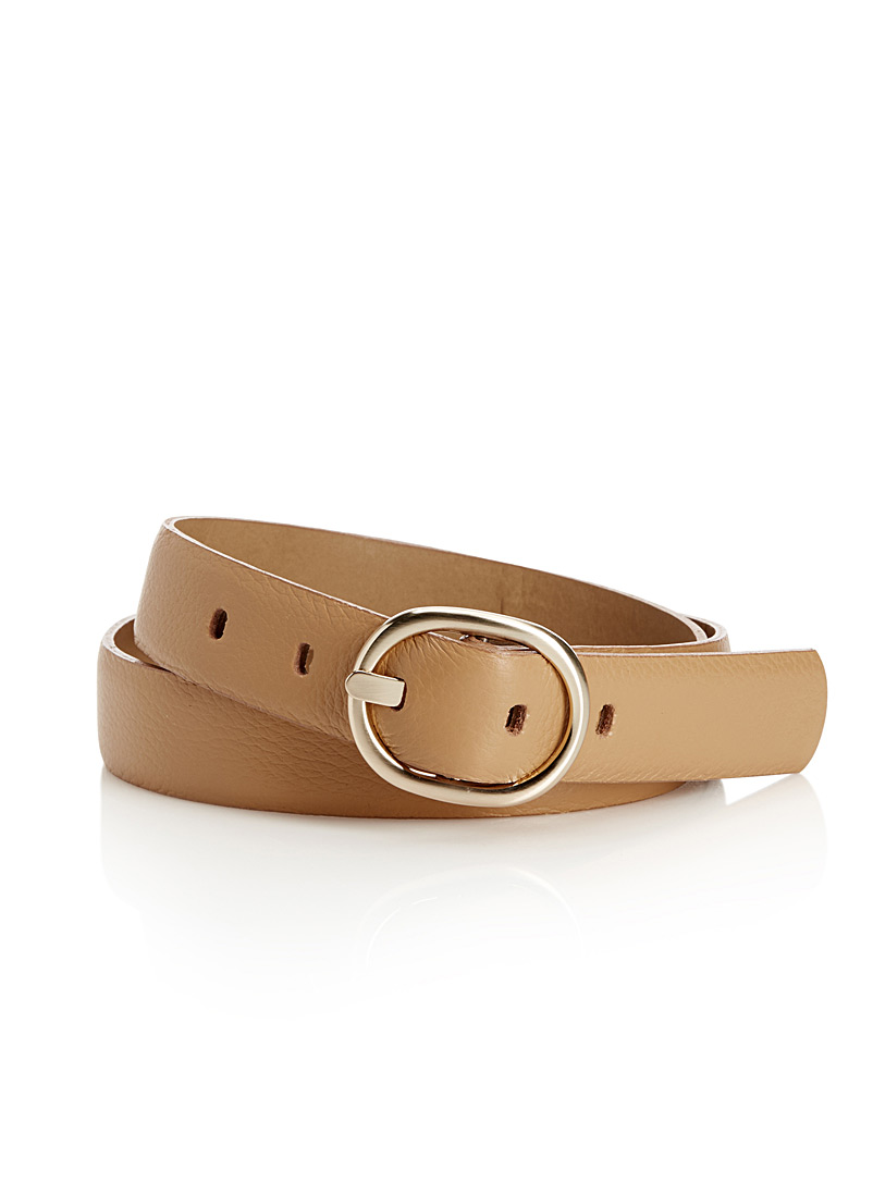 Ceinture élastique à attache rapide en forme de coeur, pour fille, à rayures, modèle Leola Ceinture élastique à attache rapide en forme de coeur, pour fille, à rayures, modèle Leola