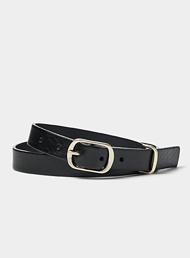 Gold oval-buckle belt | Simons | Women's Belts: Shop Fashion Belts for ...