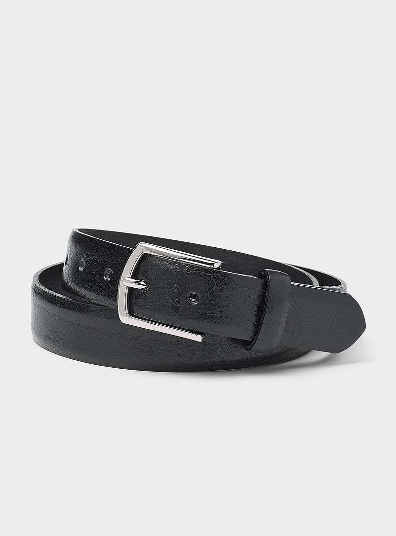 Textured leather belt Made in Canada product image (primary)