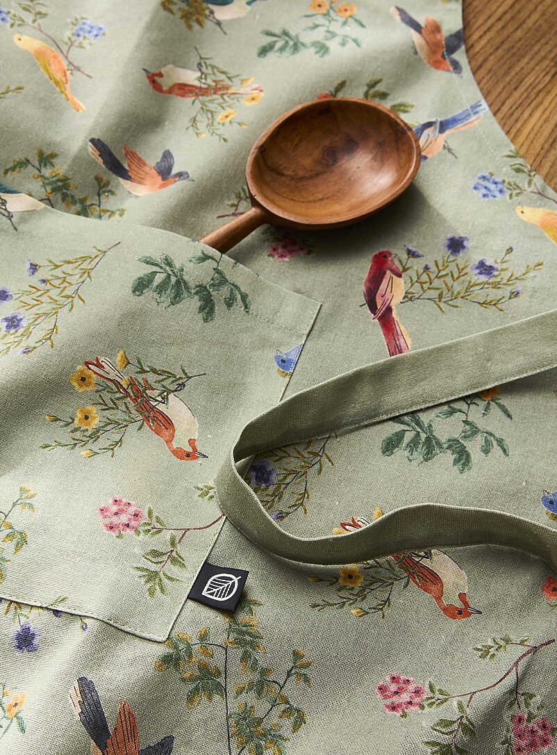 Simons Maison: Les accessoires oiseaux color&eacute;s Bleu &agrave; motifs