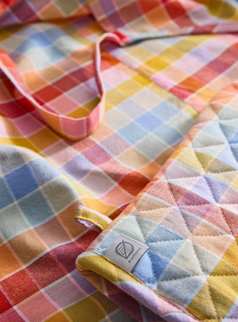 Simons Maison Assorted Sweet checkered accessories