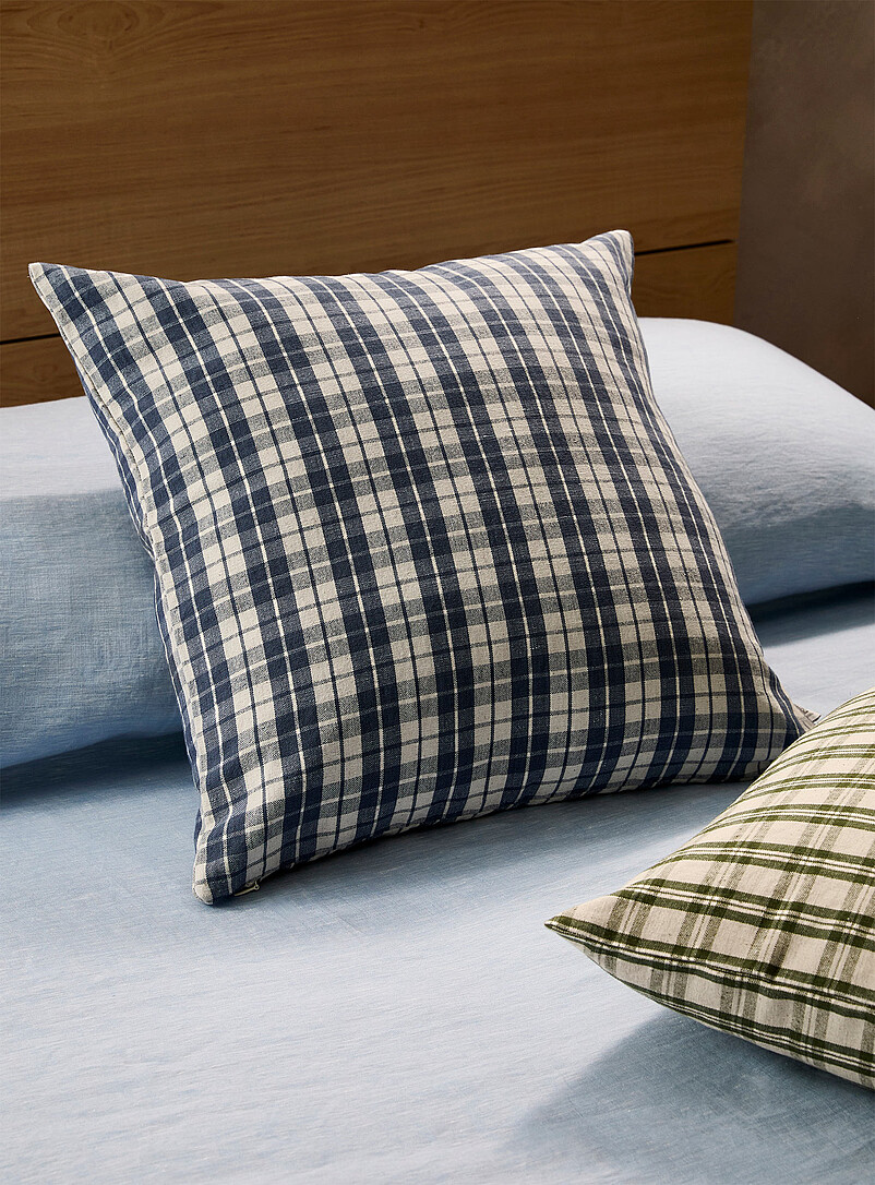 Housse de coussin d'extérieur - Orange/carreaux - Home All | H&M FR Housse de coussin d'extérieur - Orange/carreaux - Home All | H&M FR
