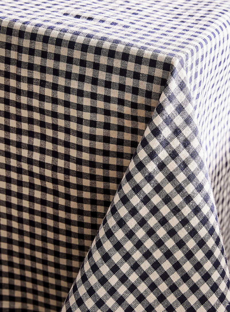 Simons Maison: La nappe vichy marine Vichy marin 