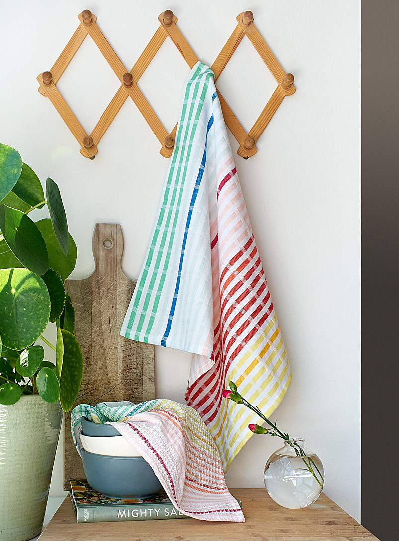 Fabric Price and Kensington Home Farm Tea Towels Set Multi-Coloured,