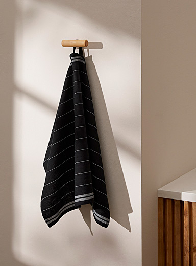 Pinstriped tea towels
