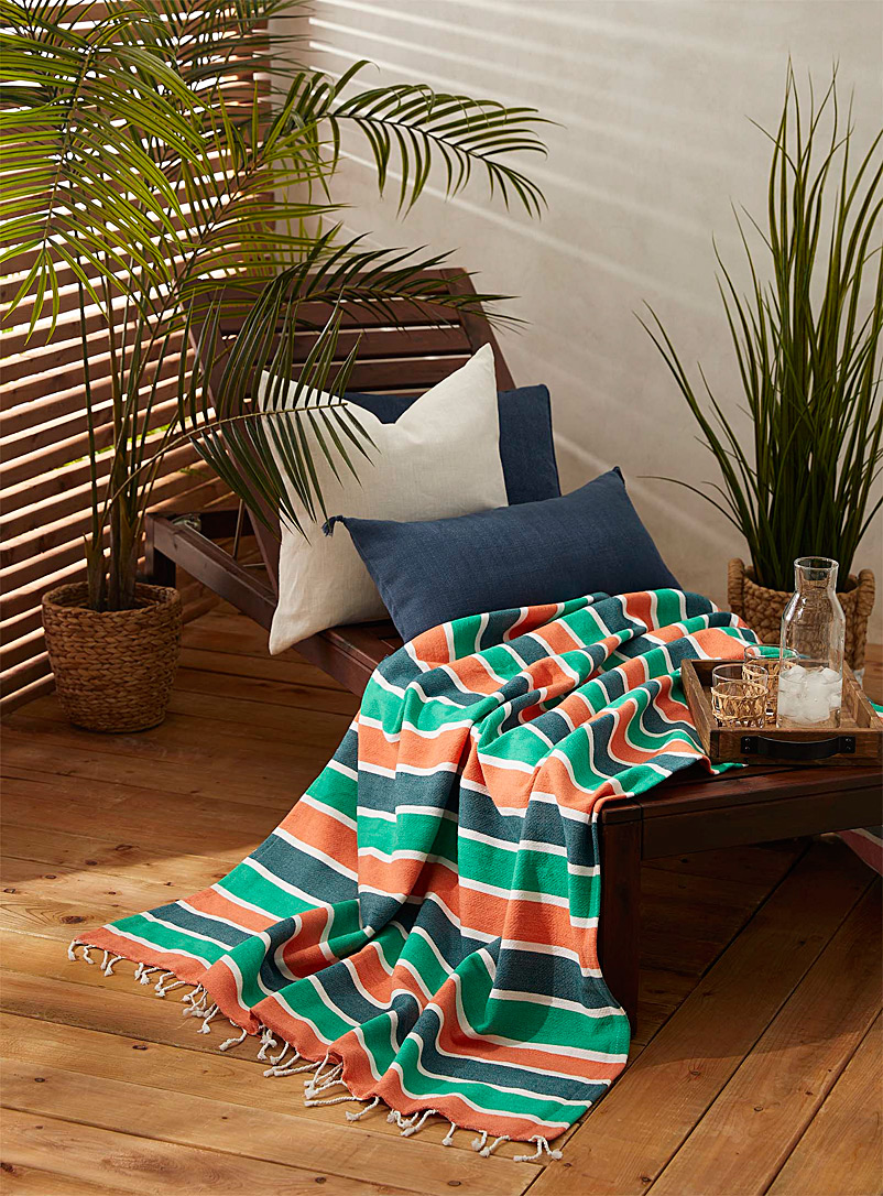 Simons Maison Assorted Seaside stripes beach blanket 130 x 180 cm