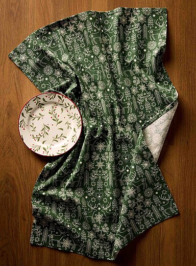 Nordic pattern tea towel <b>Christmas Collection</b>