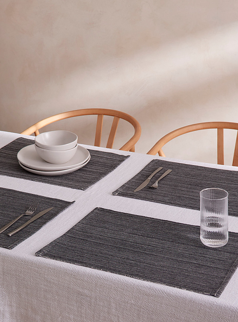Coloured Placemats Set Of 4