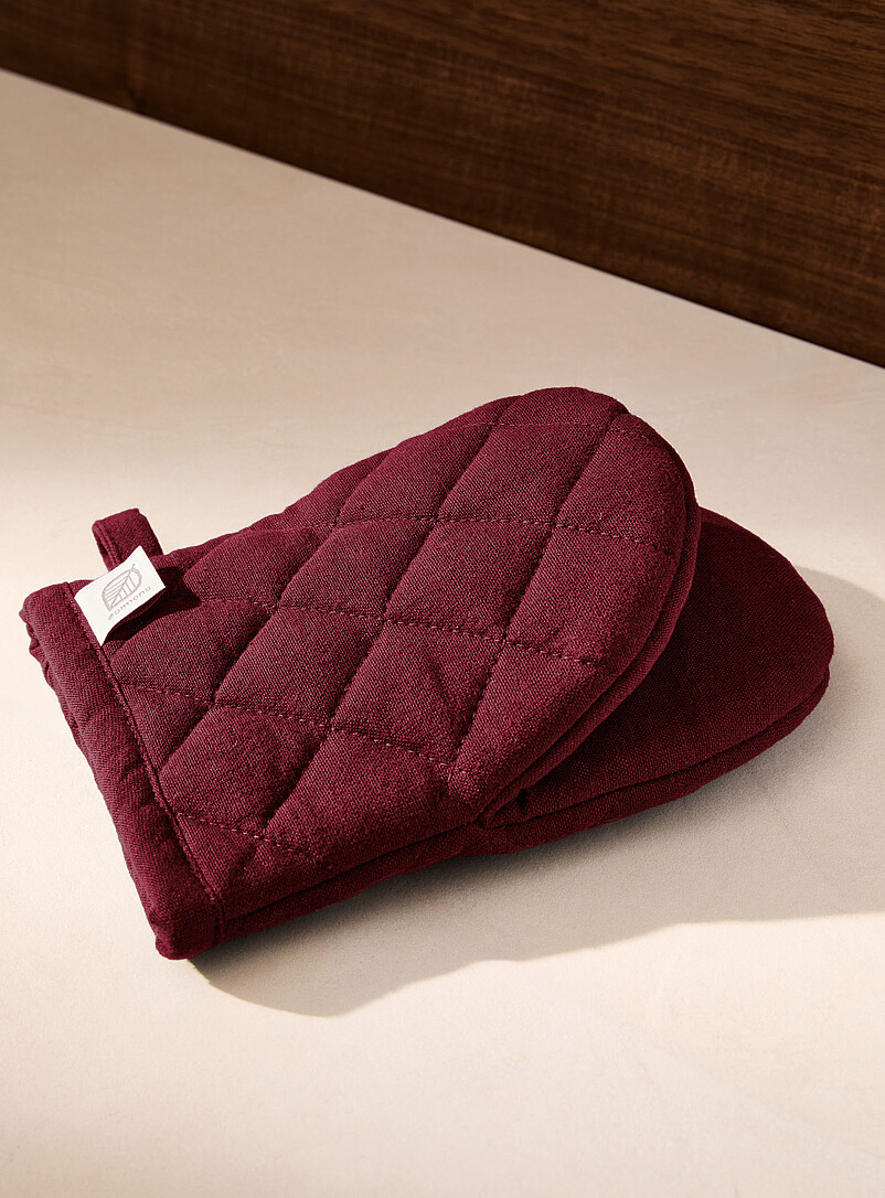 Small Plain Oven Mitt