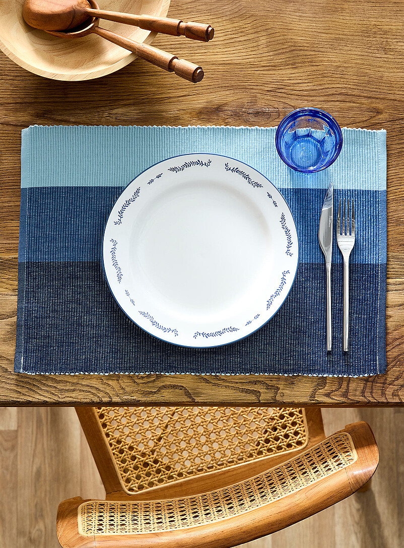 Block-Stripe Placemat