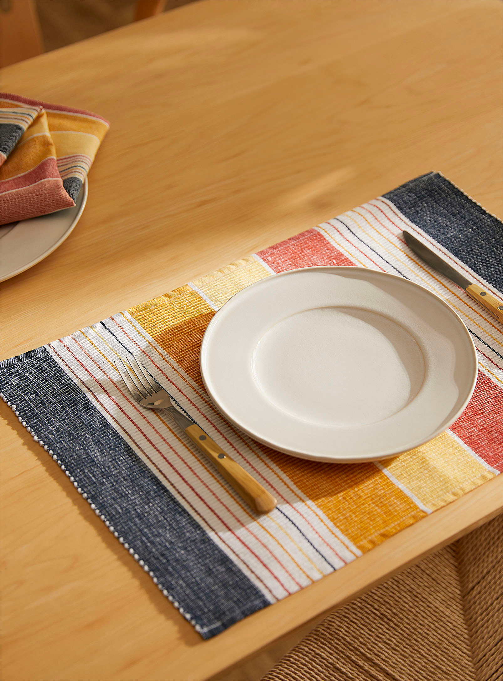 Simons Maison - Twilight Glow recycled cotton placemat