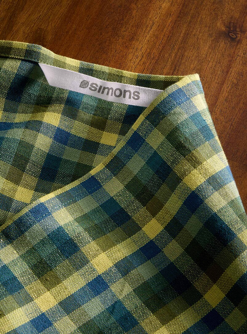 Checkered tea towel product image 2