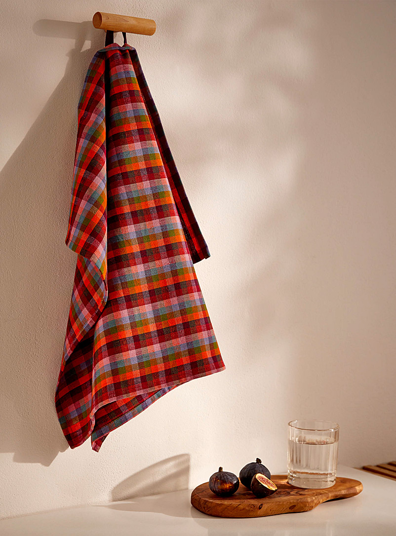 Checkered Tea Towel