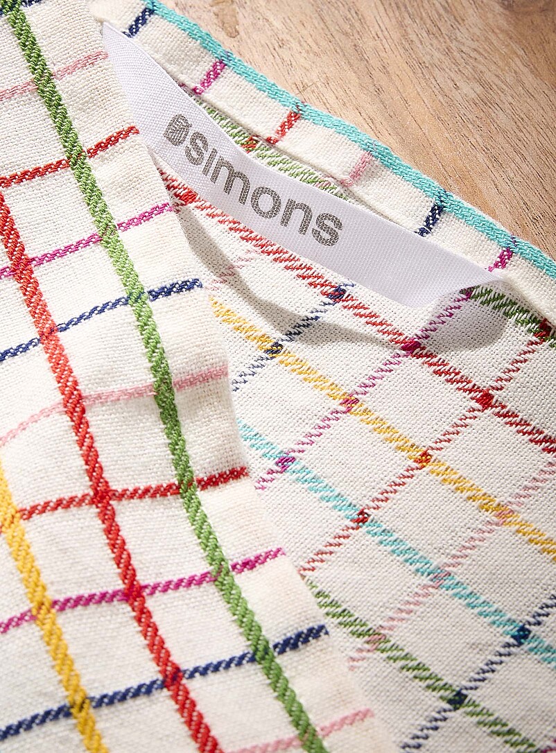 Checkered tea towel product image 2
