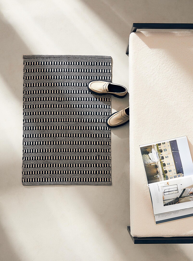 Graphic Stripes Woven Rug See Available Sizes