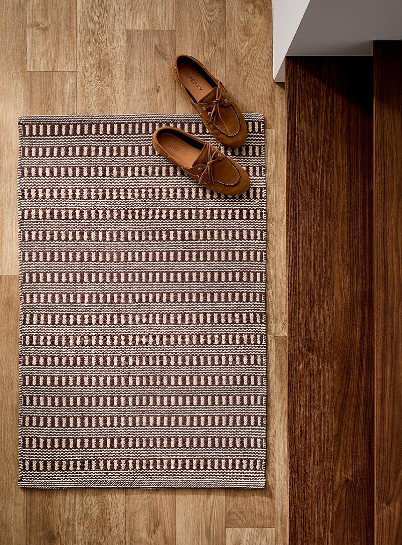 Graphic stripes woven rug See available sizes product image (primary)