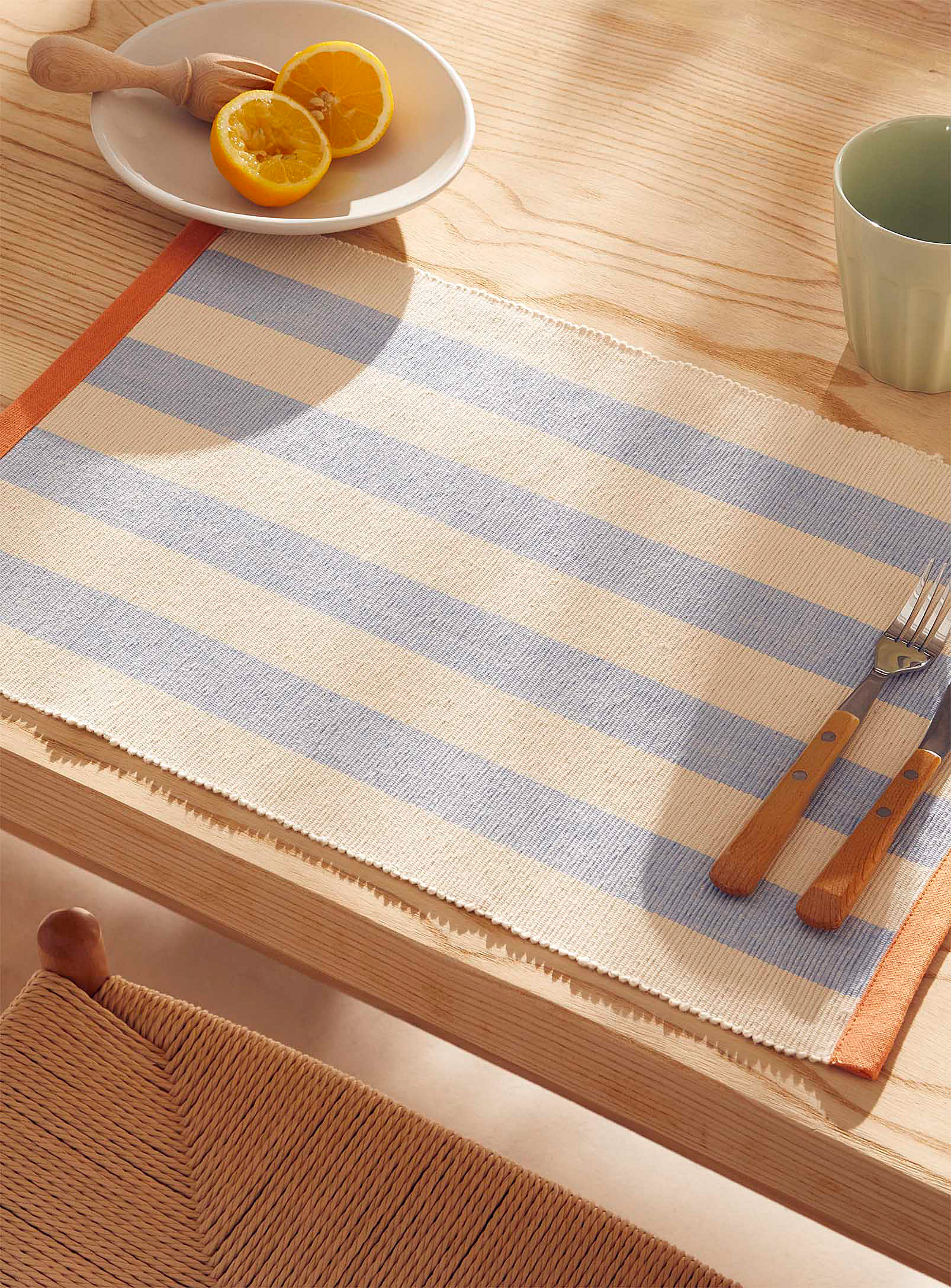 Simons Maison - Vacation stripes recycled cotton placemat