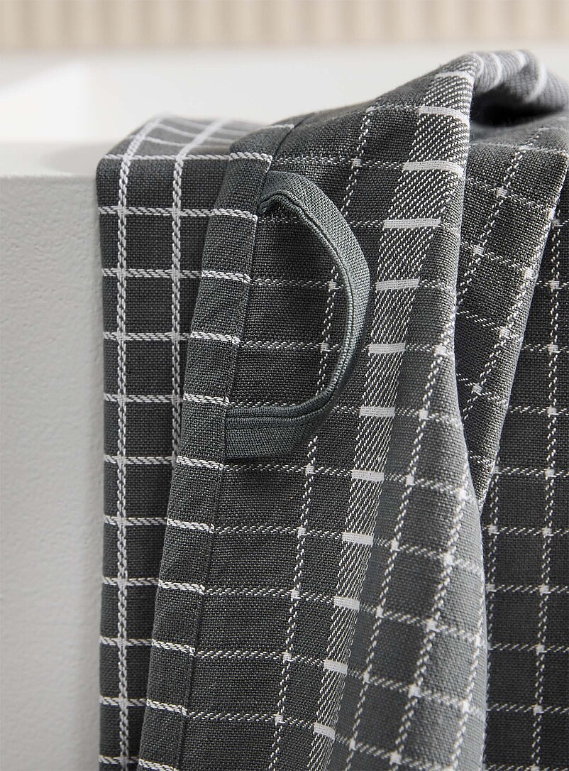Minimalist checkers tea towel product image 2