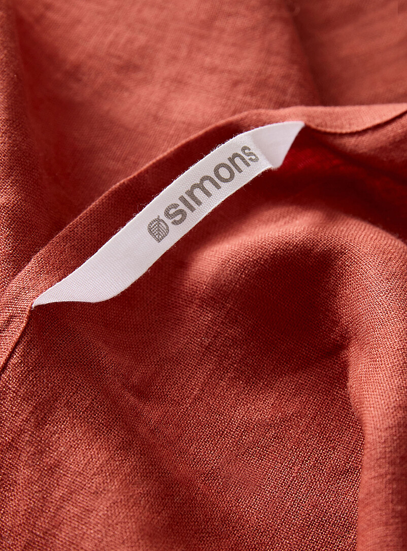 Pure linen chambray tea towel product image 2