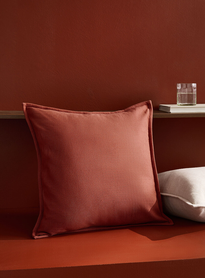 Basketweave Removable-Cover Cushion 50 X 50 Cm