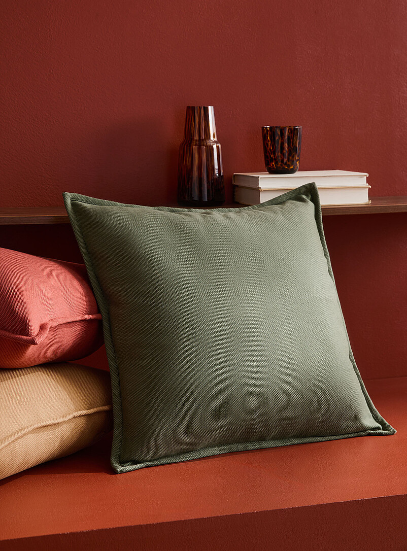 Basketweave Removable-Cover Cushion 50 X 50 Cm