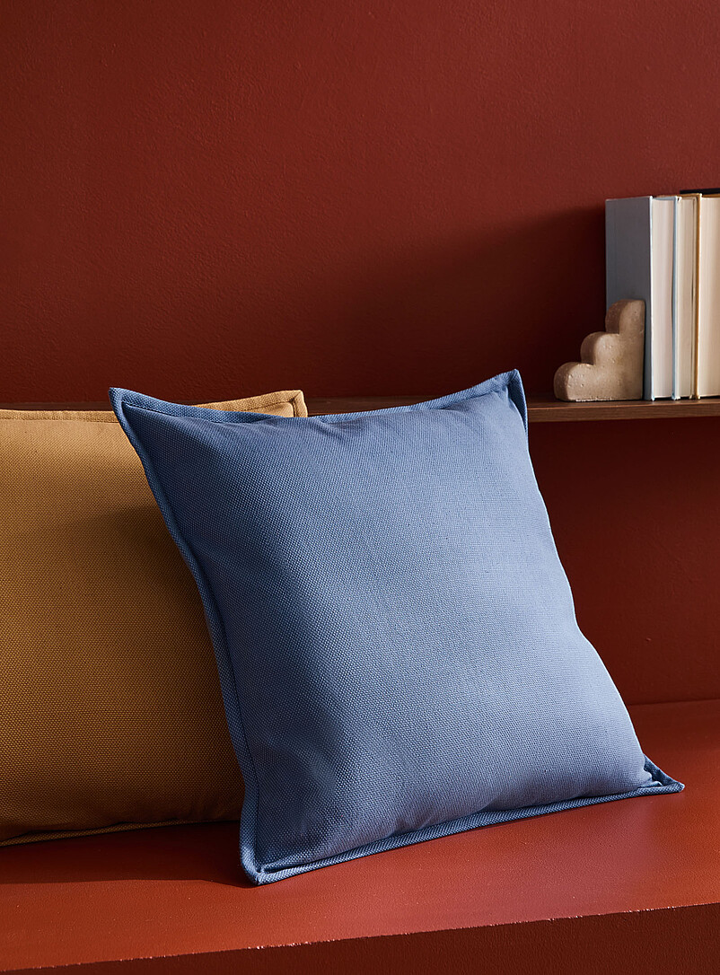 Basketweave Removable-Cover Cushion 50 X 50 Cm