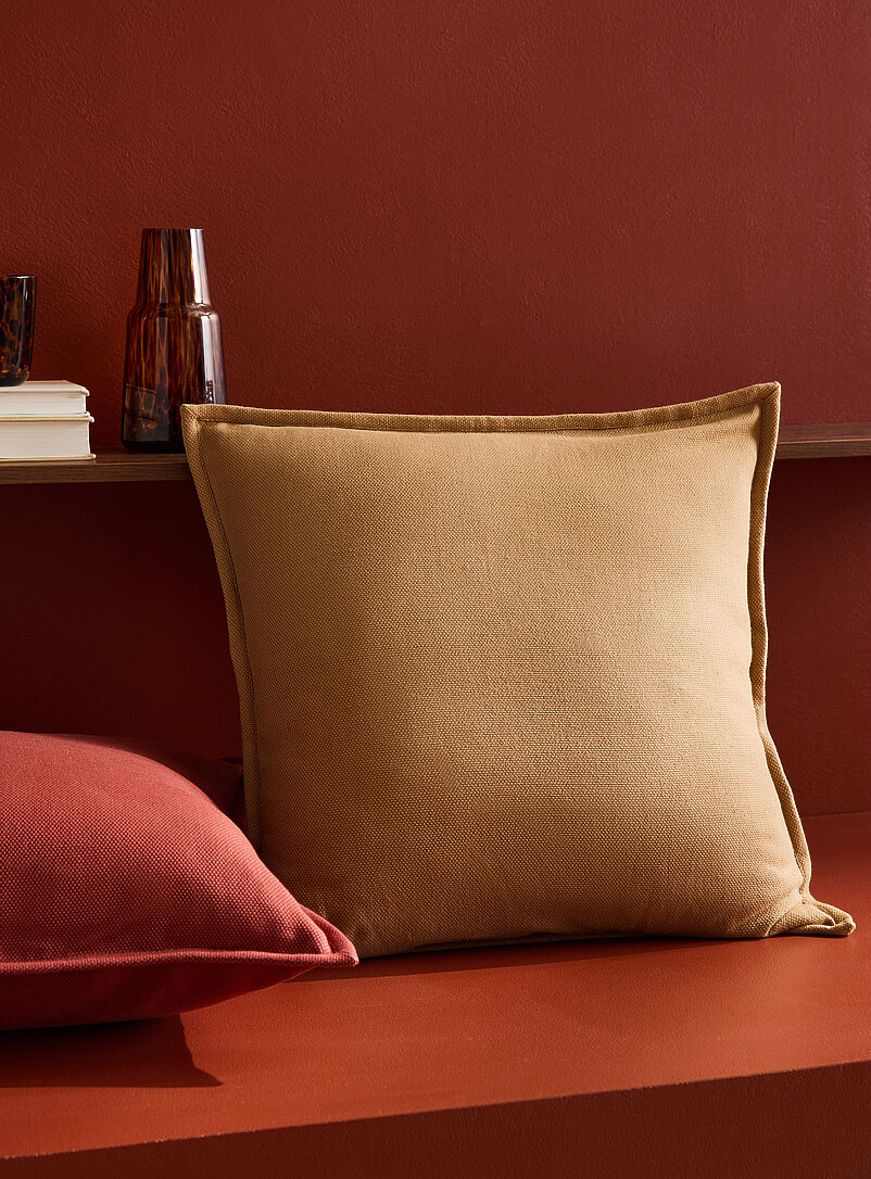 Basketweave Removable-Cover Cushion 50 X 50 Cm