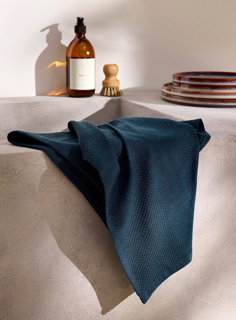 Monochromatic Jacquard Tea Towel
