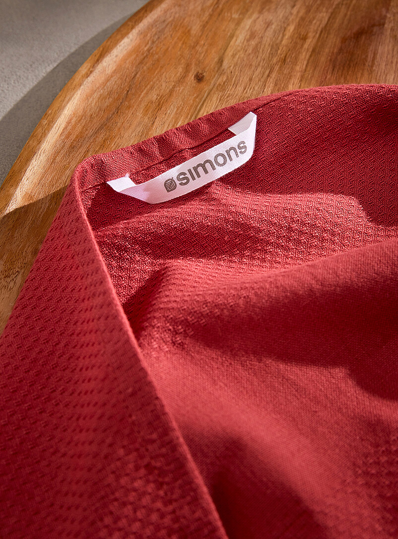 Monochromatic jacquard tea towel product image 2