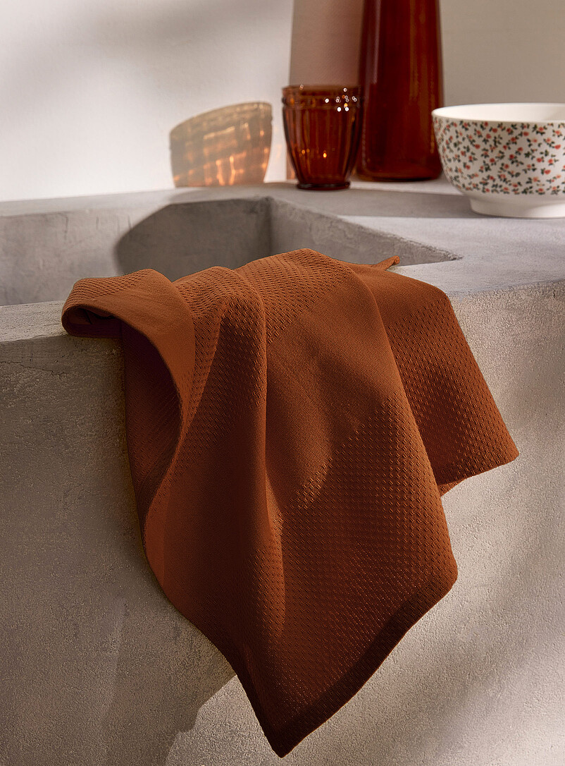Monochromatic Jacquard Tea Towel