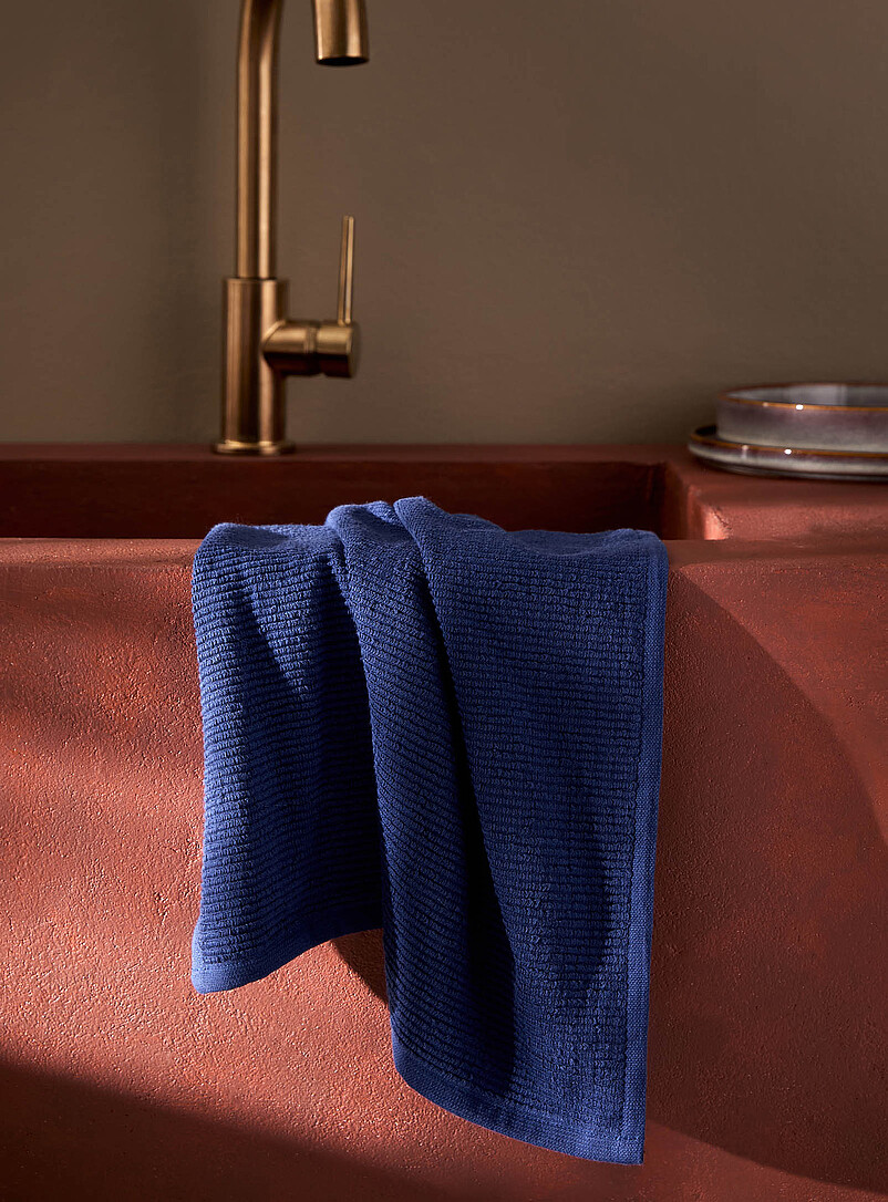Monochromatic Stripes Hand Towel