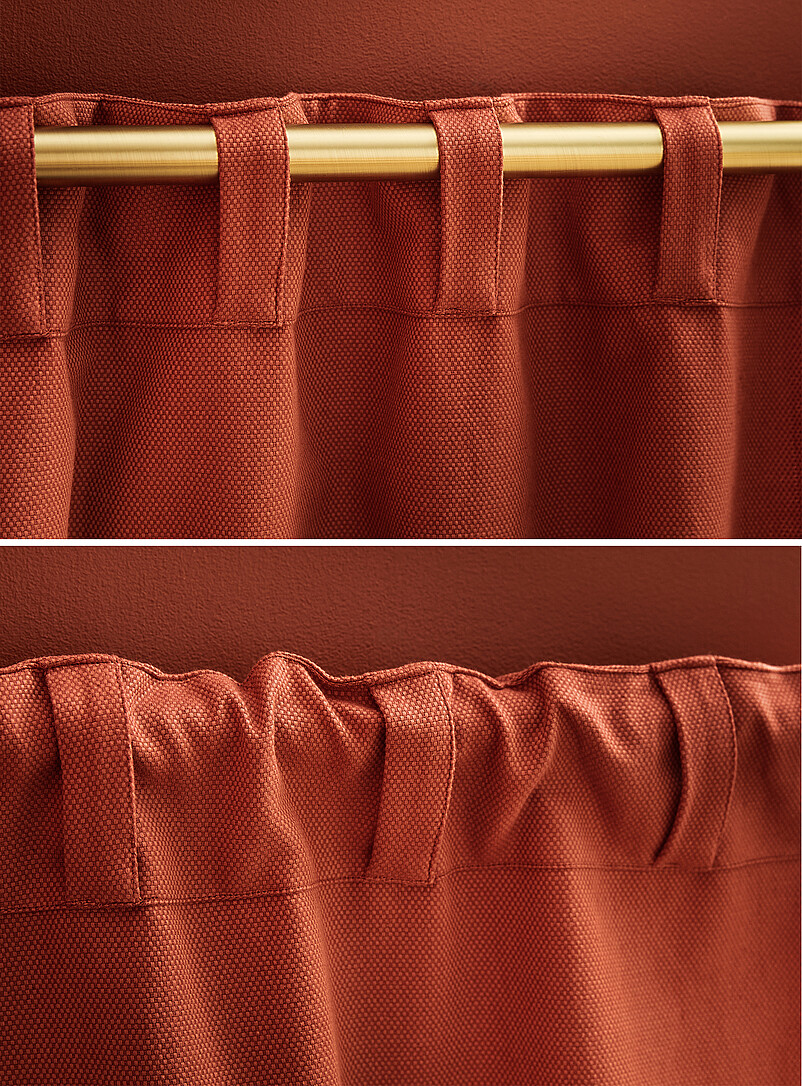 Basket weave curtain One panel 140 x 220 cm product image 3