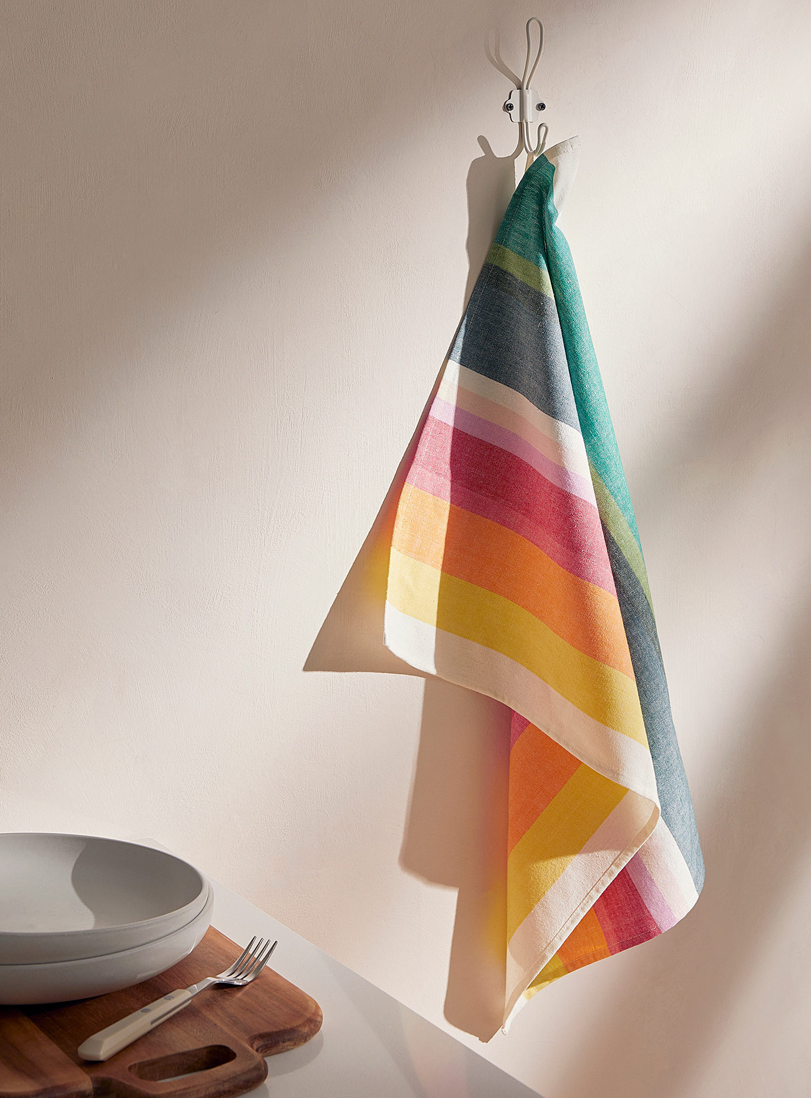 Simons Maison - Cabana stripes organic cotton tea towel