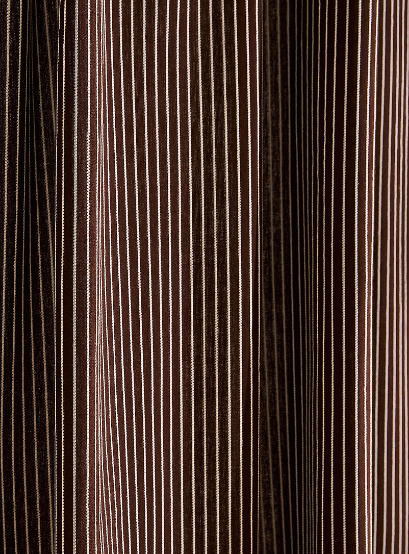 Vertical stripes shower curtain product image 2