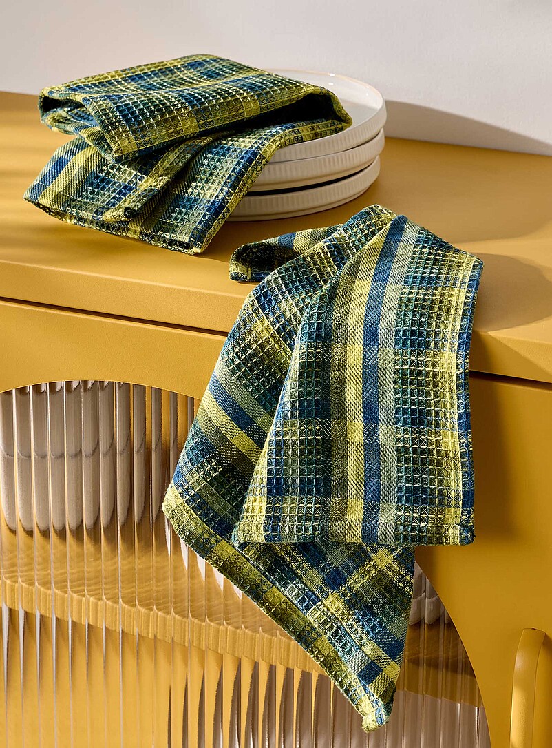 Checkered Dishcloths Set Of 2
