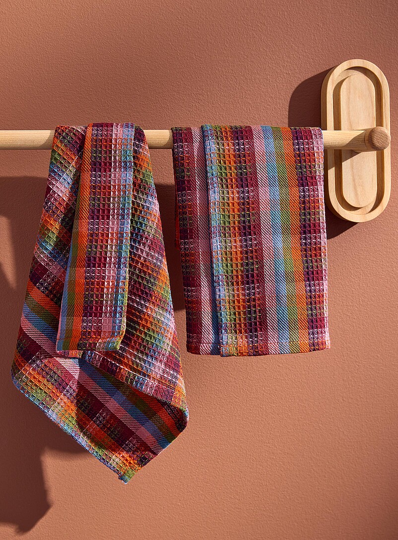 Checkered Dishcloths Set Of 2