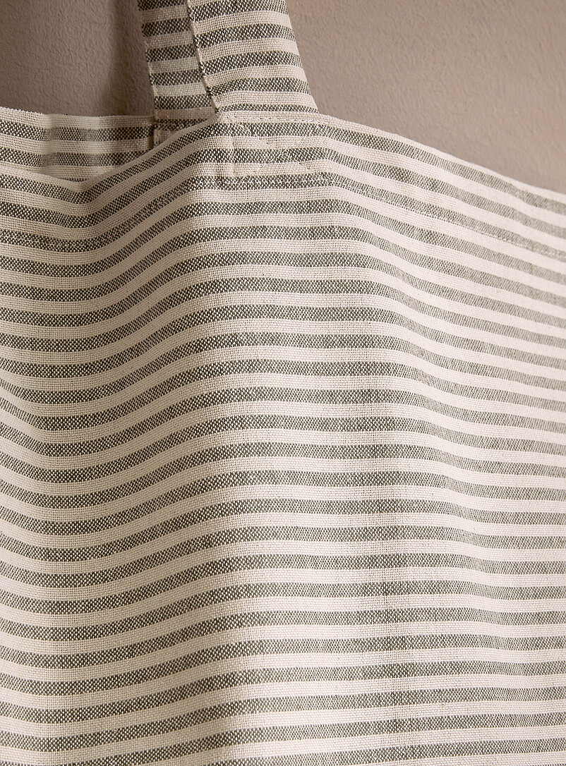 Pyjama-stripe shopping bag product image 2