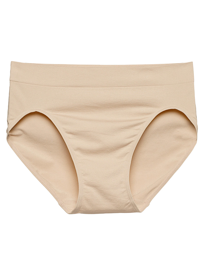 Miiyu Black and White High-waist high-cut classic brief Nylon for women