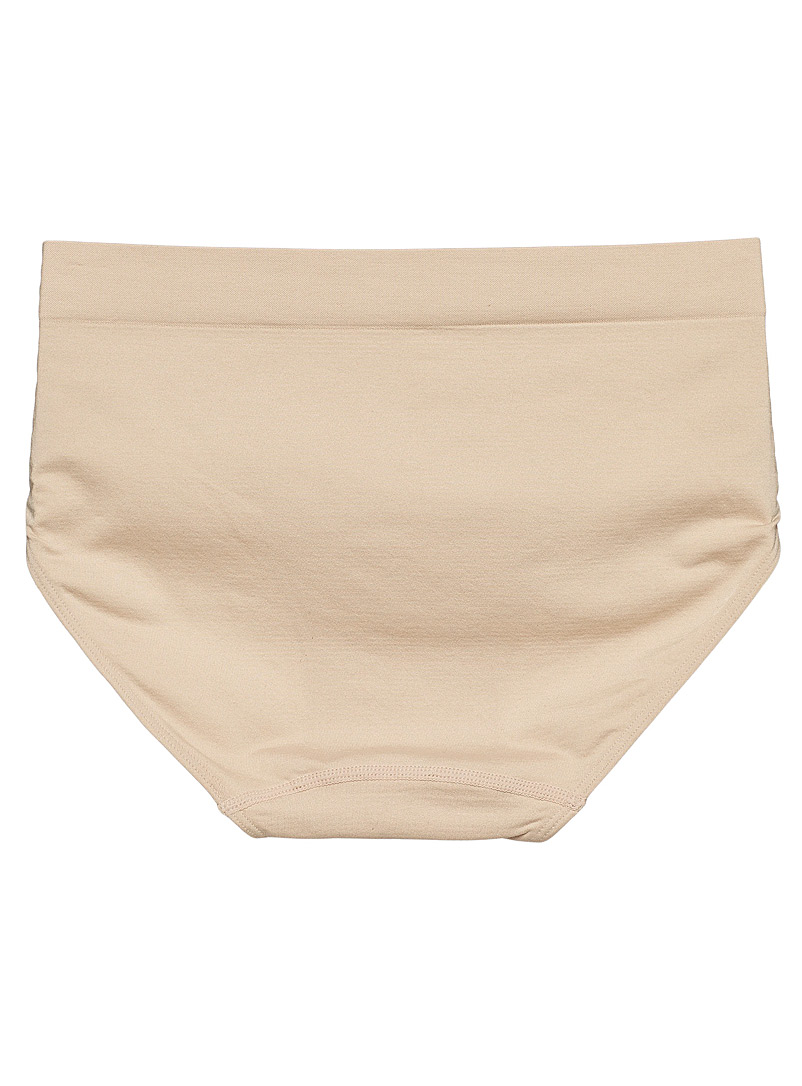 Miiyu Black and White High-waist high-cut classic brief Nylon for women