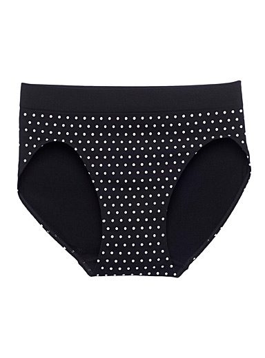 High-waist high-cut classic brief Nylon