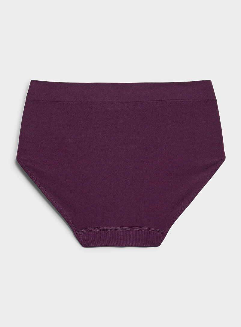 Miiyu: La classique &eacute;chancr&eacute;e taille haute Nylon Blanc et noir pour femme